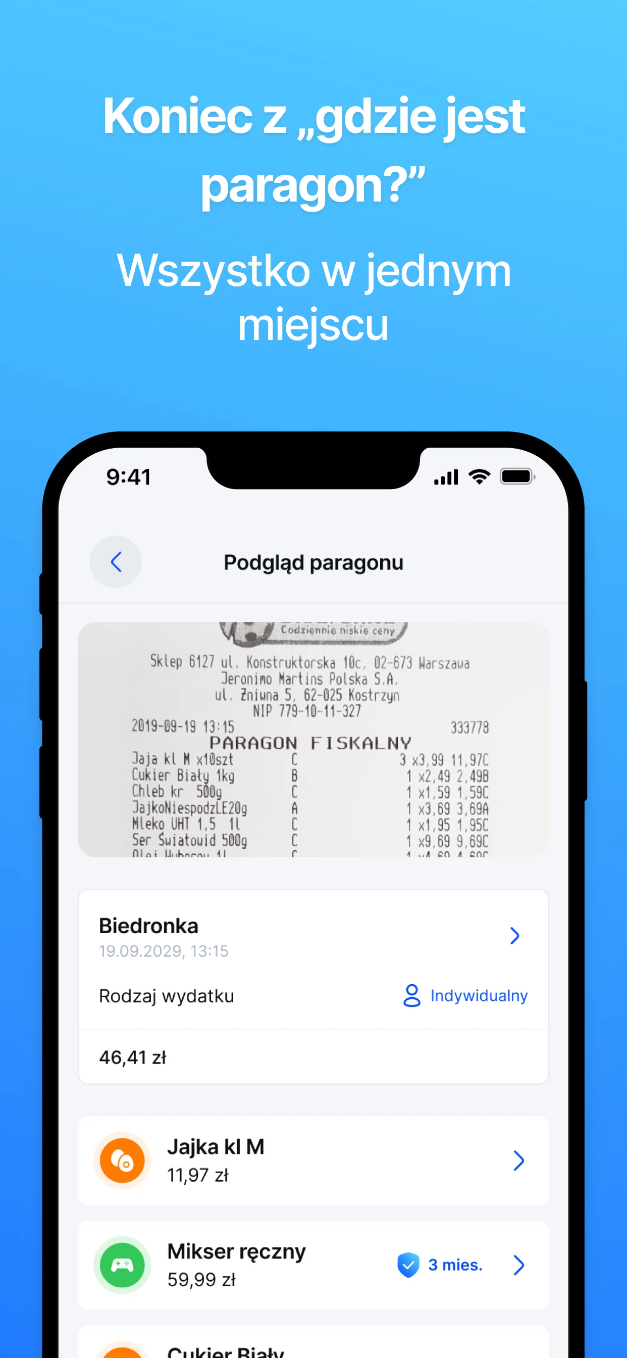 Wydatki i budżet - Jak Wydaję screenshot