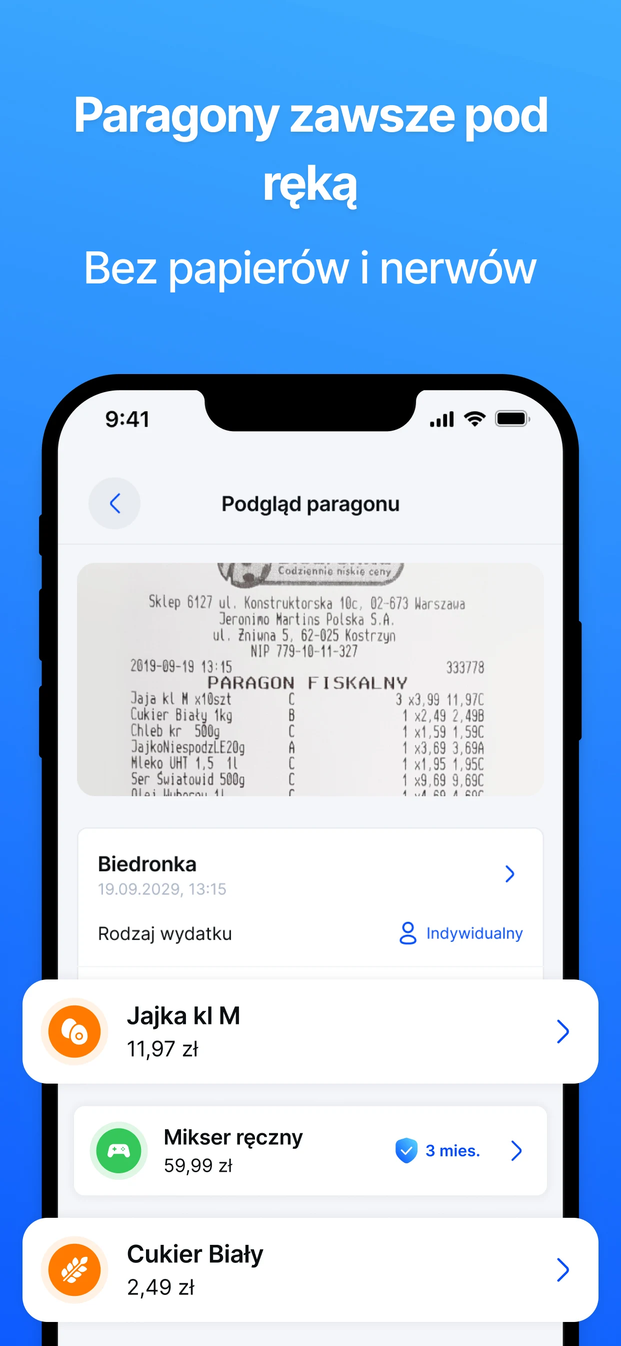 Wydatki i budżet - Jak Wydaję screenshot