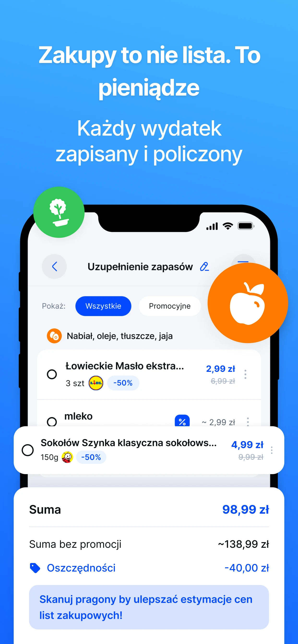 Wydatki i budżet - Jak Wydaję screenshot