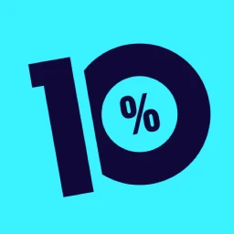 Icône de 10% - Cashback & Économies